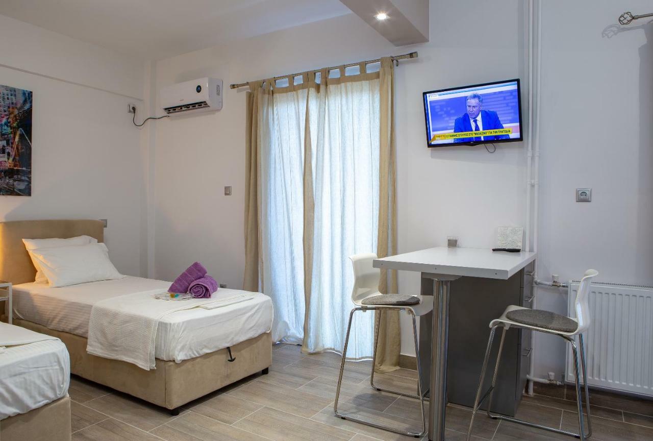 Gazi Square Luxury Studio Apartamento Atenas Exterior foto